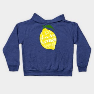 Easy PEasy Lemon Squeezy Kids Hoodie